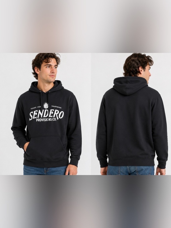 Brookstone Other - Sendero Provisions Co Logo Hoodie Black Men’s Small NWT Western Texas